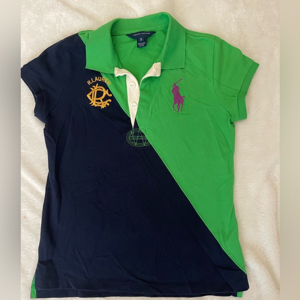 Polo Ralph Lauren GIRLS Shirt XL 16